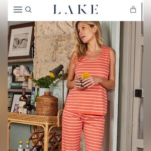Lake Pima Cotton Tank PJ set